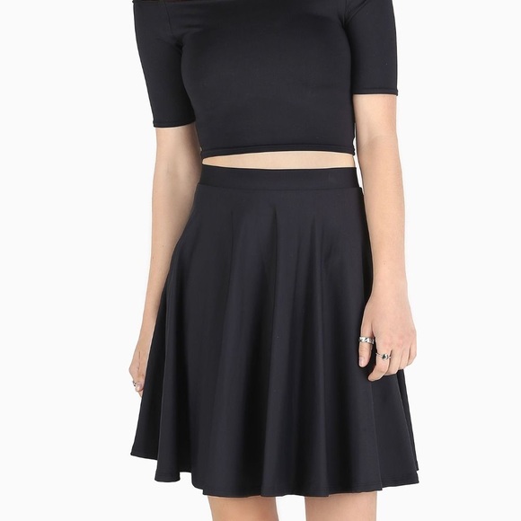 Blackmilk Dresses & Skirts - Matte skater skirt